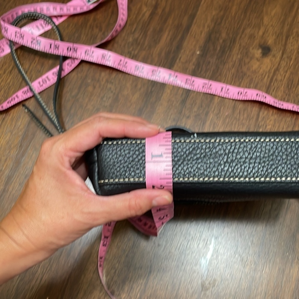 Dooney & Bourke Black Leather Crossbody Bag - Picture 14 of 14